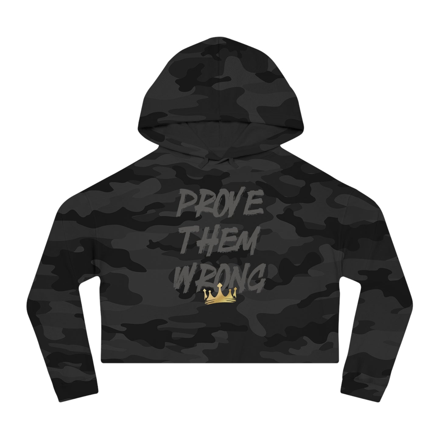 Prove Them Wrong Cropped Hoodie