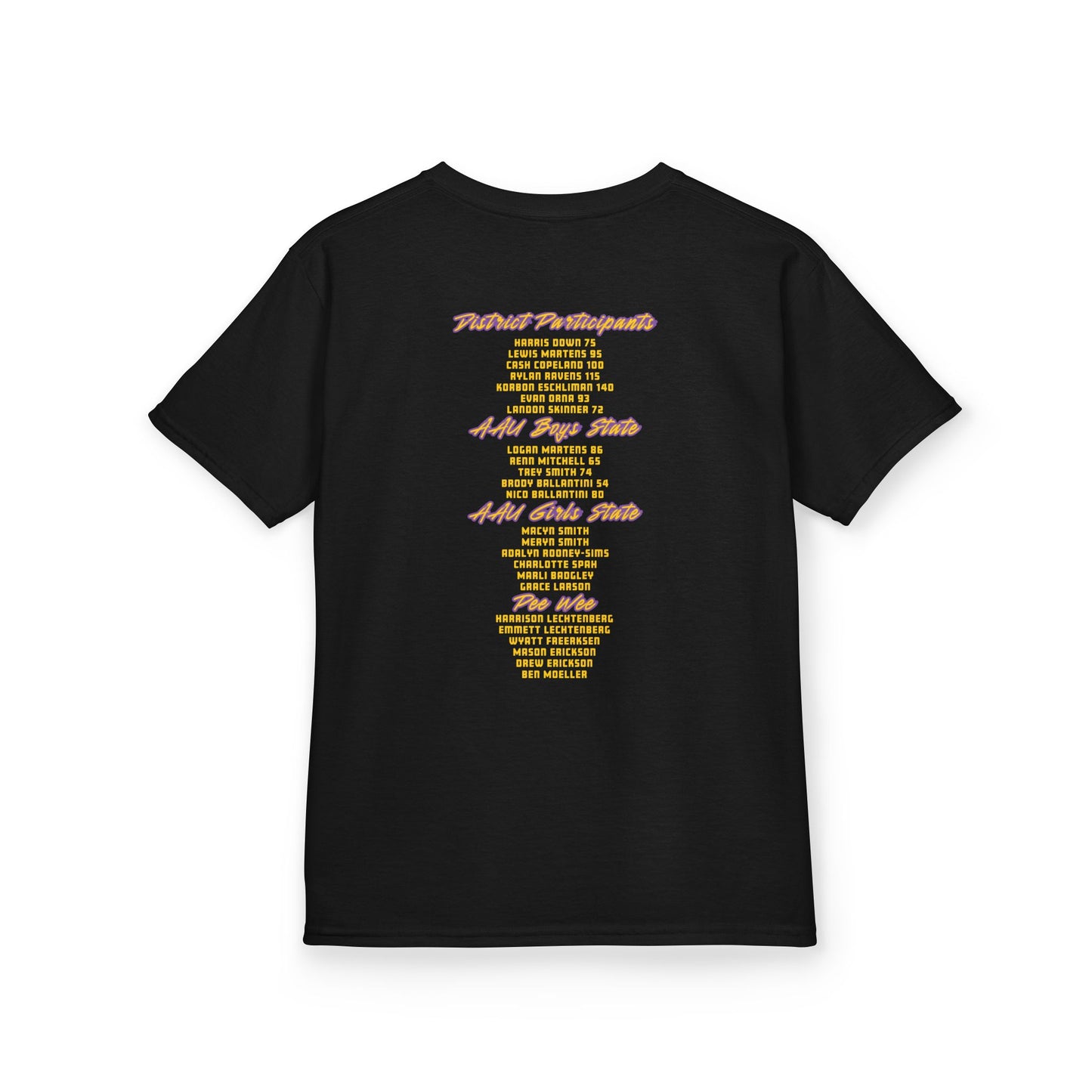 AAU State Wrestling Youth Tee
