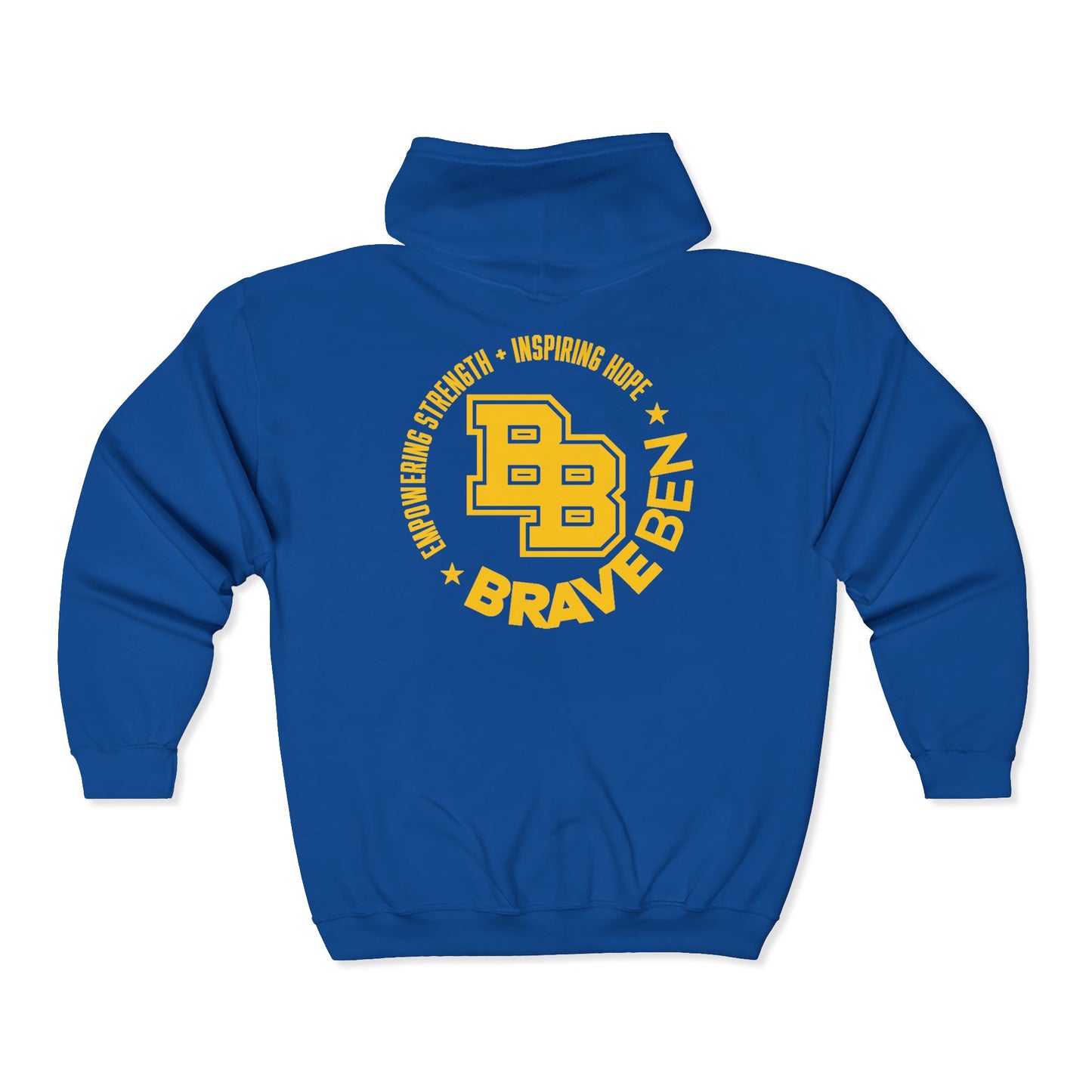 BB Inspire Unisex Zip-Up Hoodie