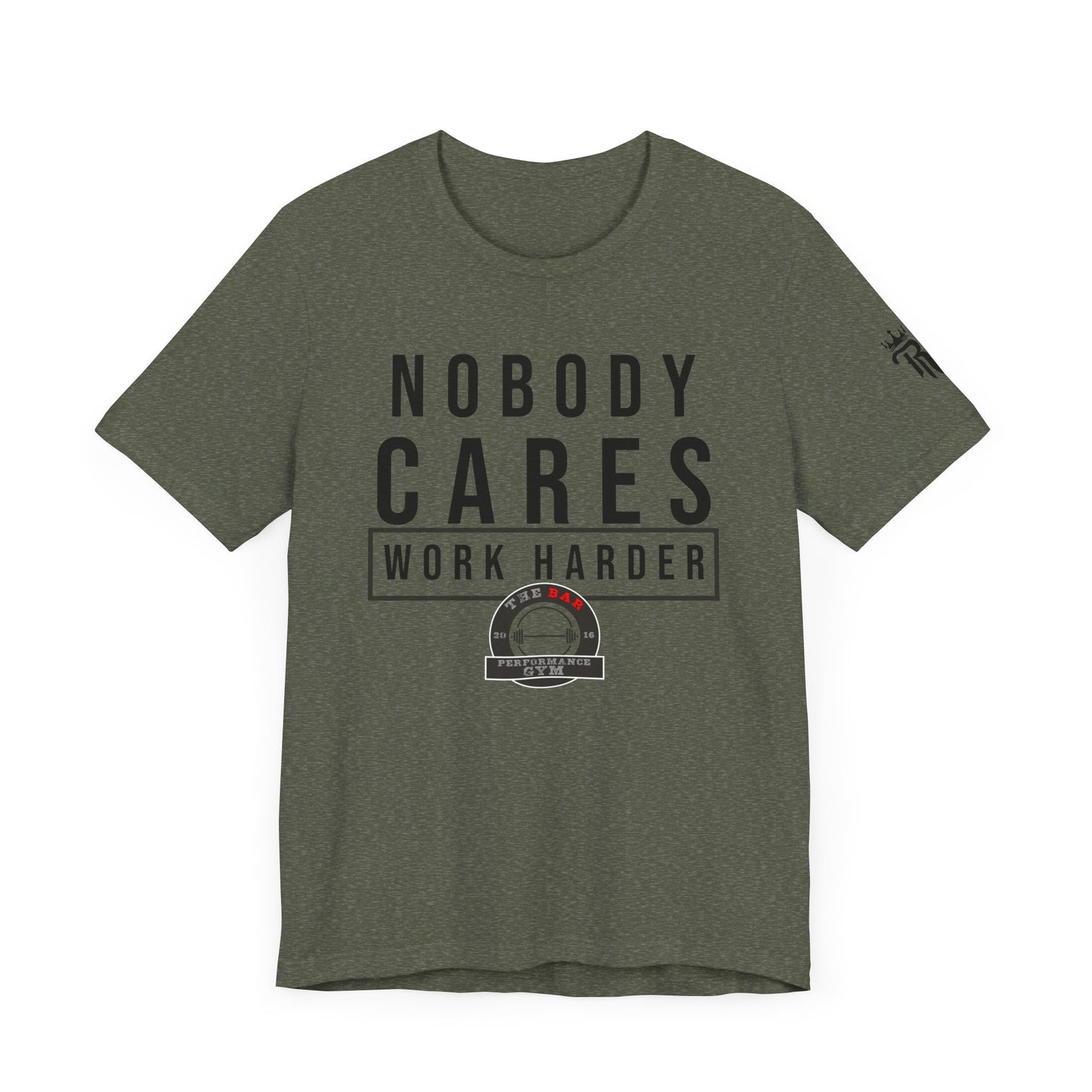 Nobody Cares Unisex Jersey Short Sleeve Tee
