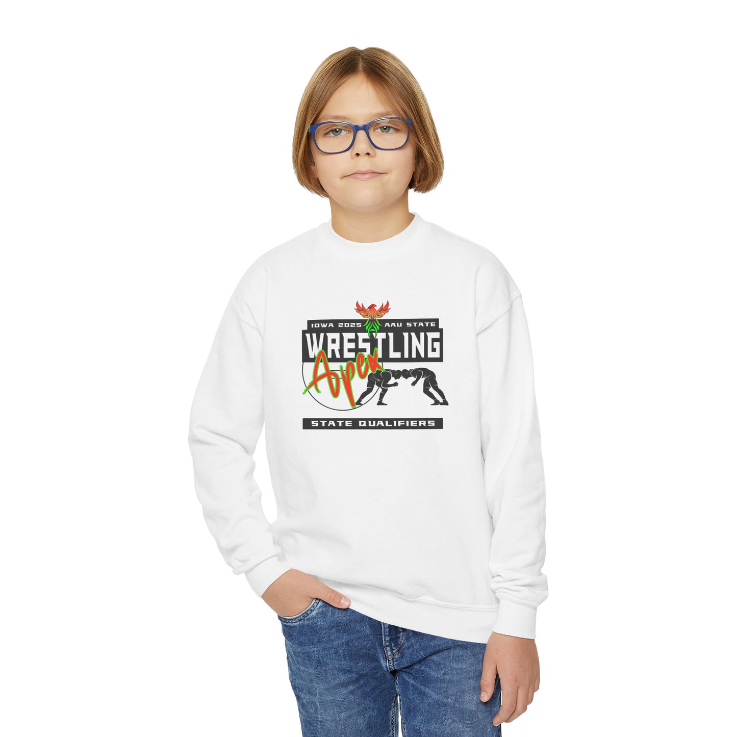 AAU State Youth Crewneck