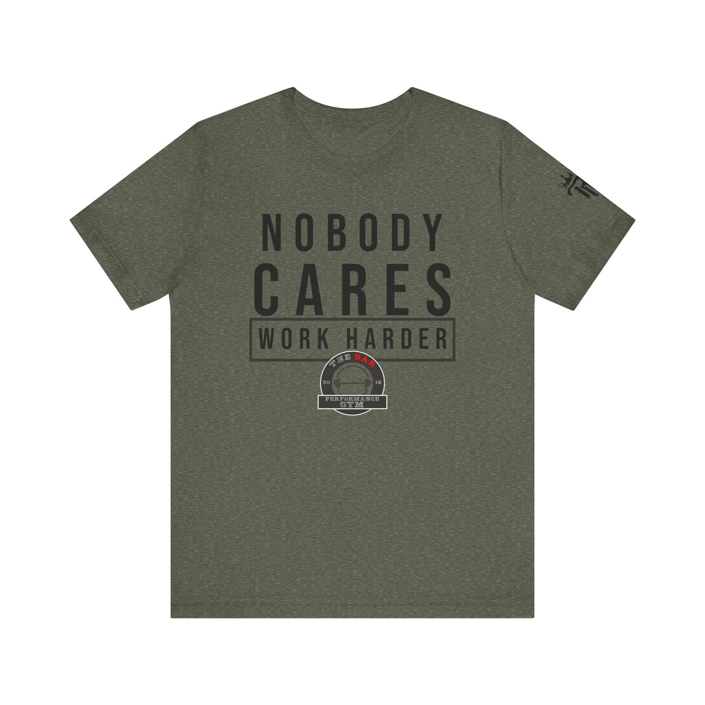 Nobody Cares Unisex Jersey Short Sleeve Tee