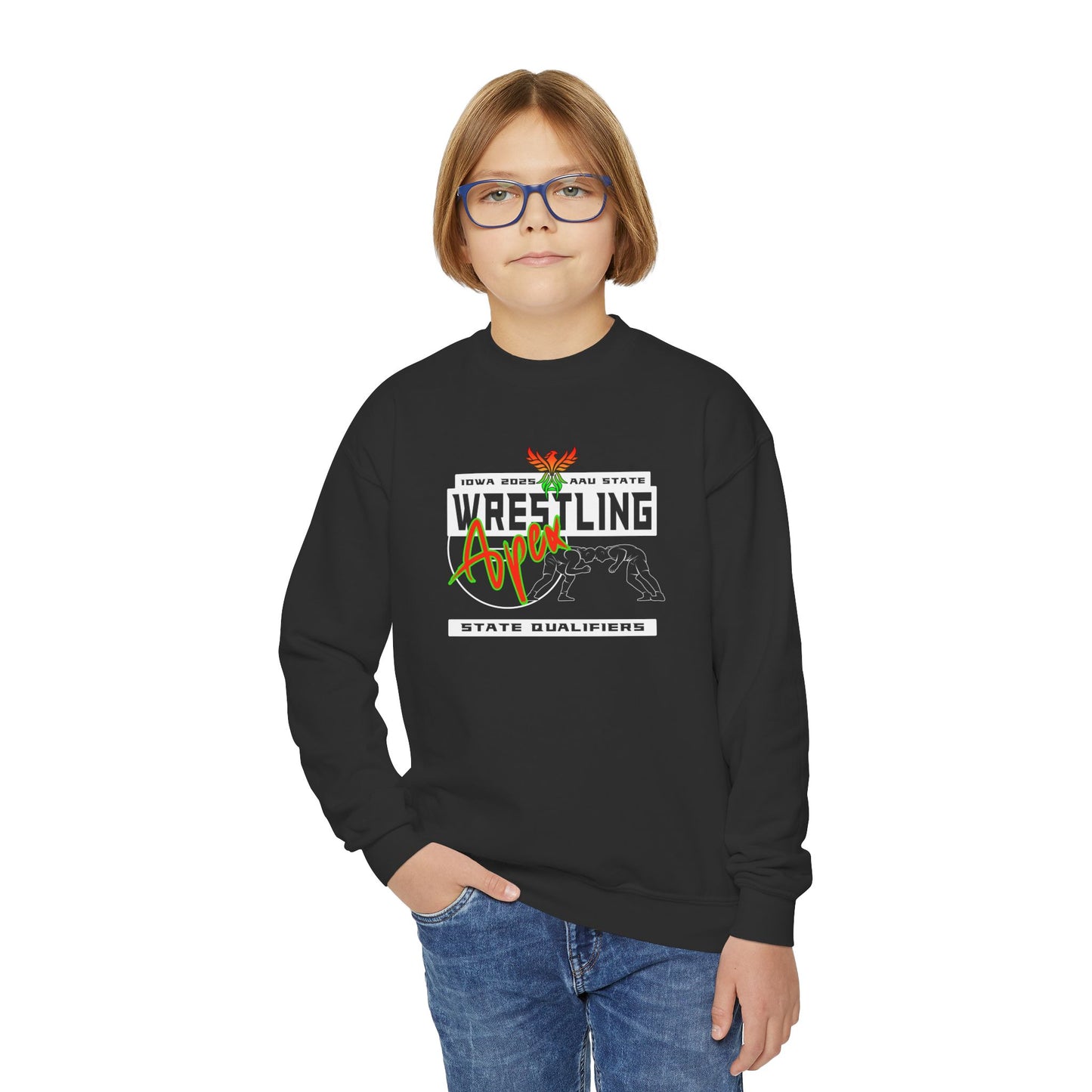 AAU State Youth Crewneck