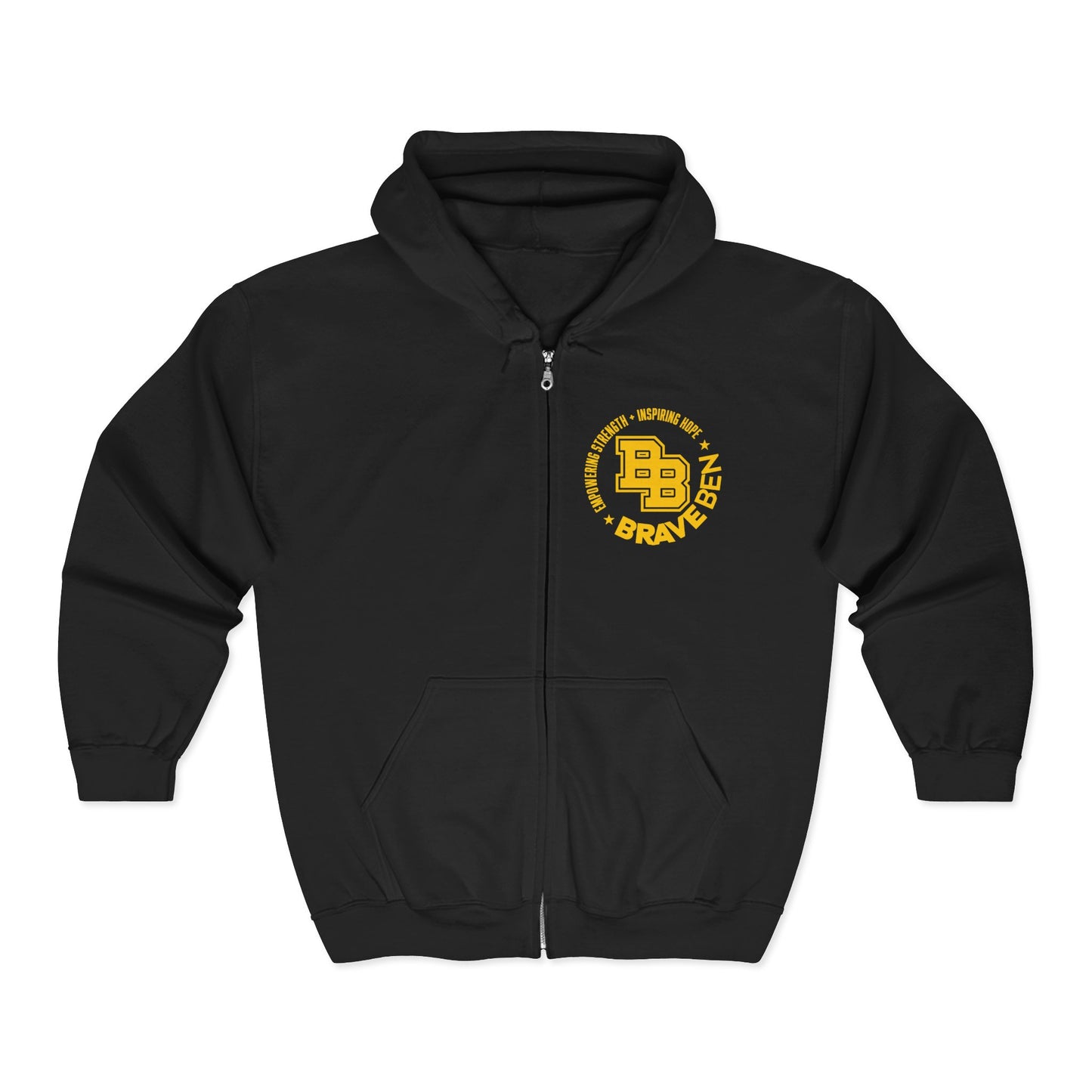 BB Inspire Unisex Zip-Up Hoodie