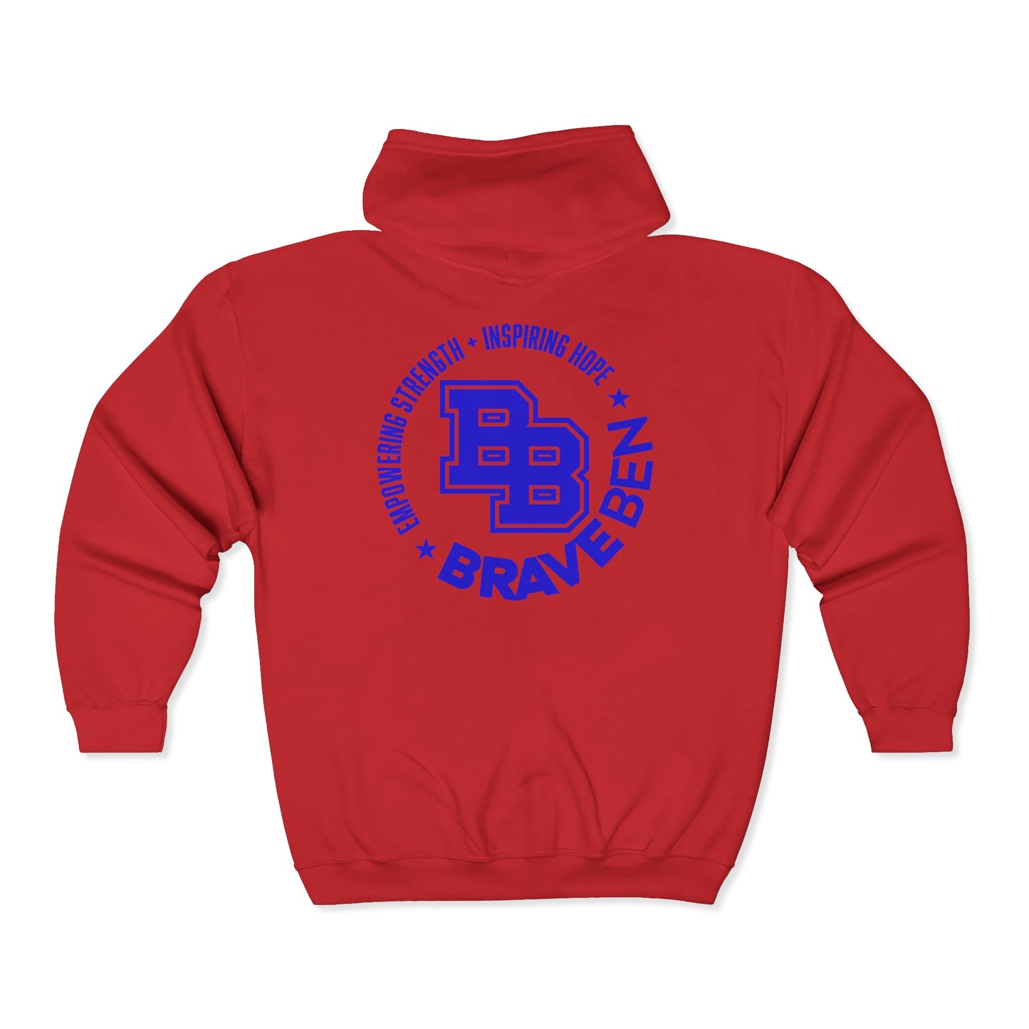 BB Inspire Unisex Zip-Up Hoodie