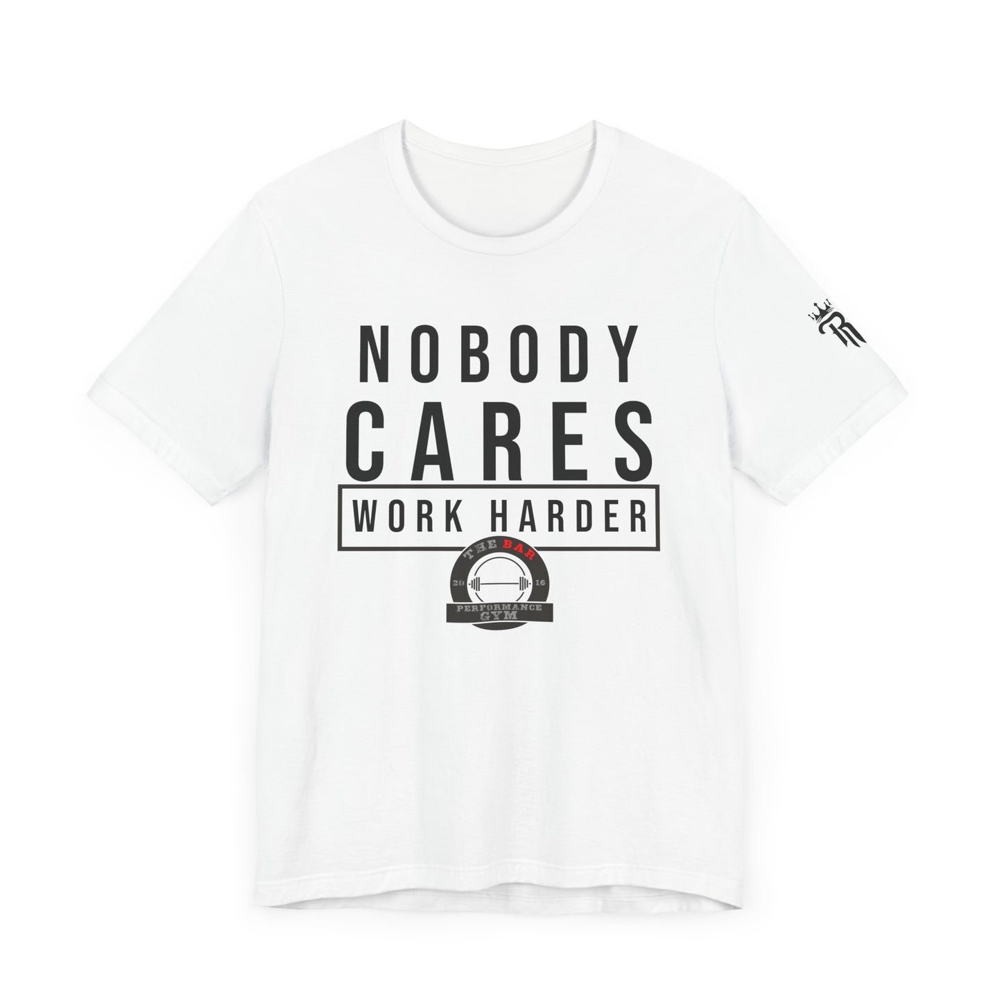 Nobody Cares Unisex Jersey Short Sleeve Tee