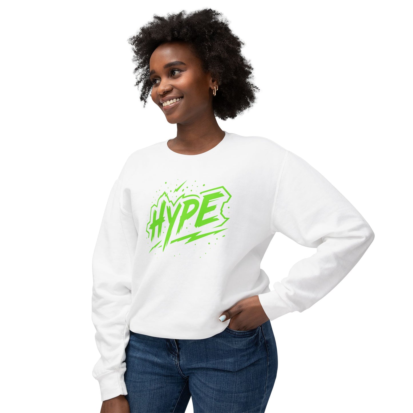 Hype Crewneck Sweatshirt - Comfort Colors