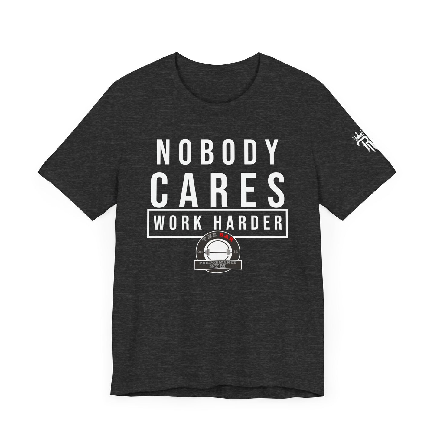 Nobody Cares Unisex Jersey Short Sleeve Tee