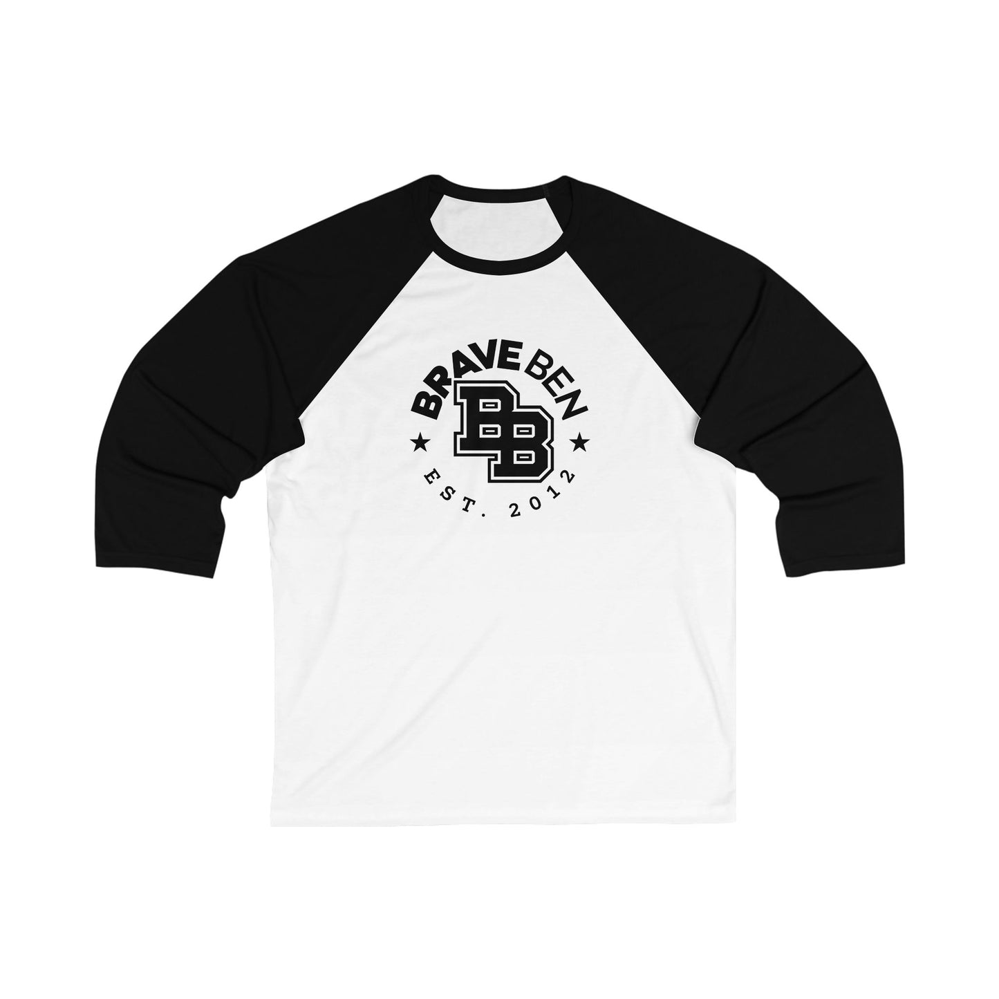 BB Est 2012 Unisex Baseball Tee