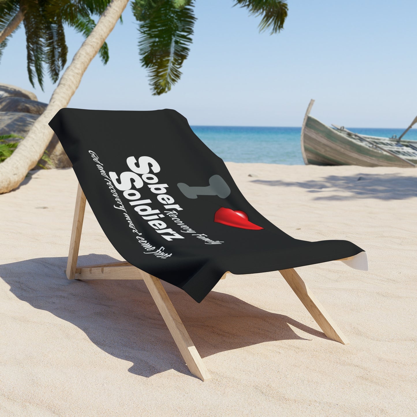 Love Beach Towel