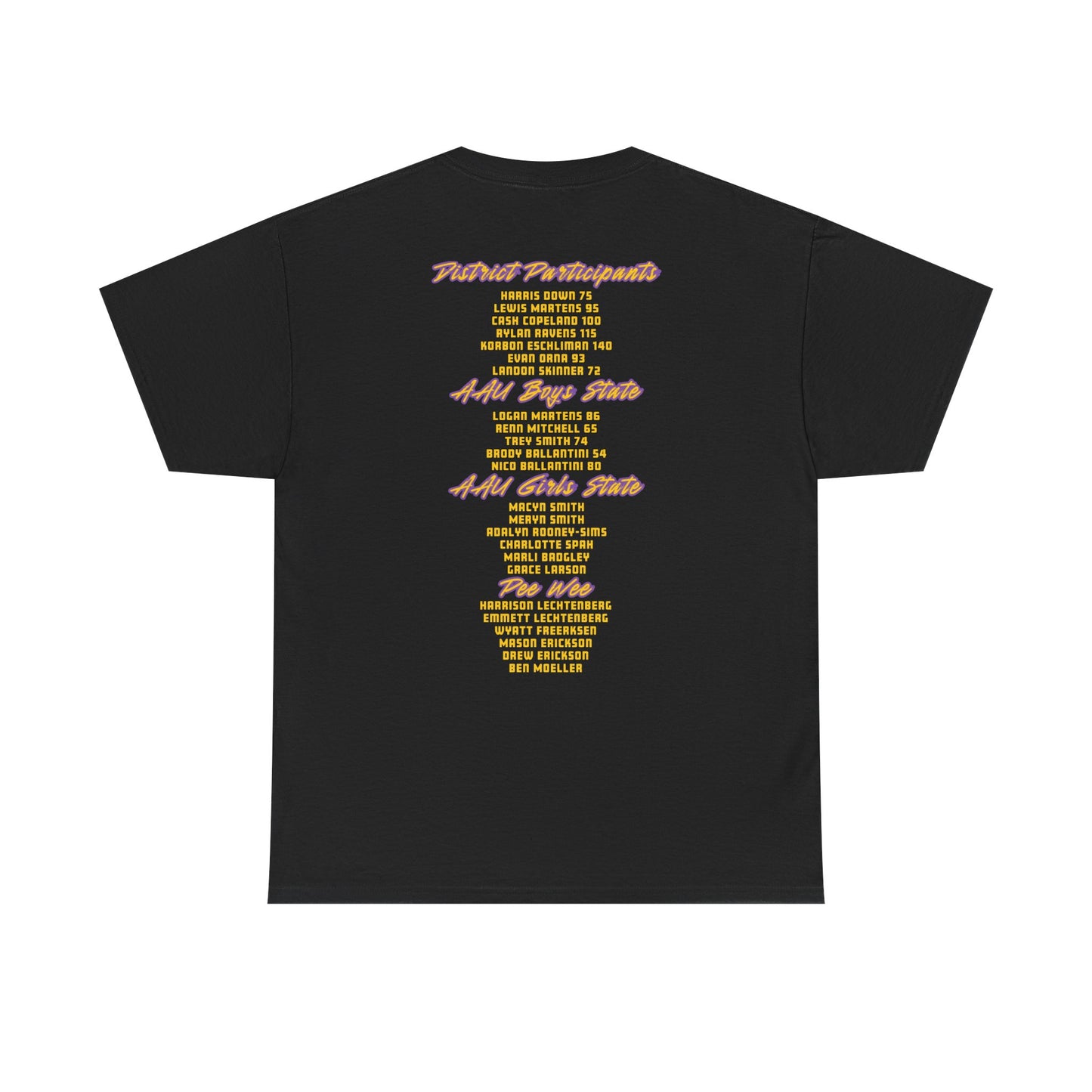 AAU State Wrestling Unisex Tee