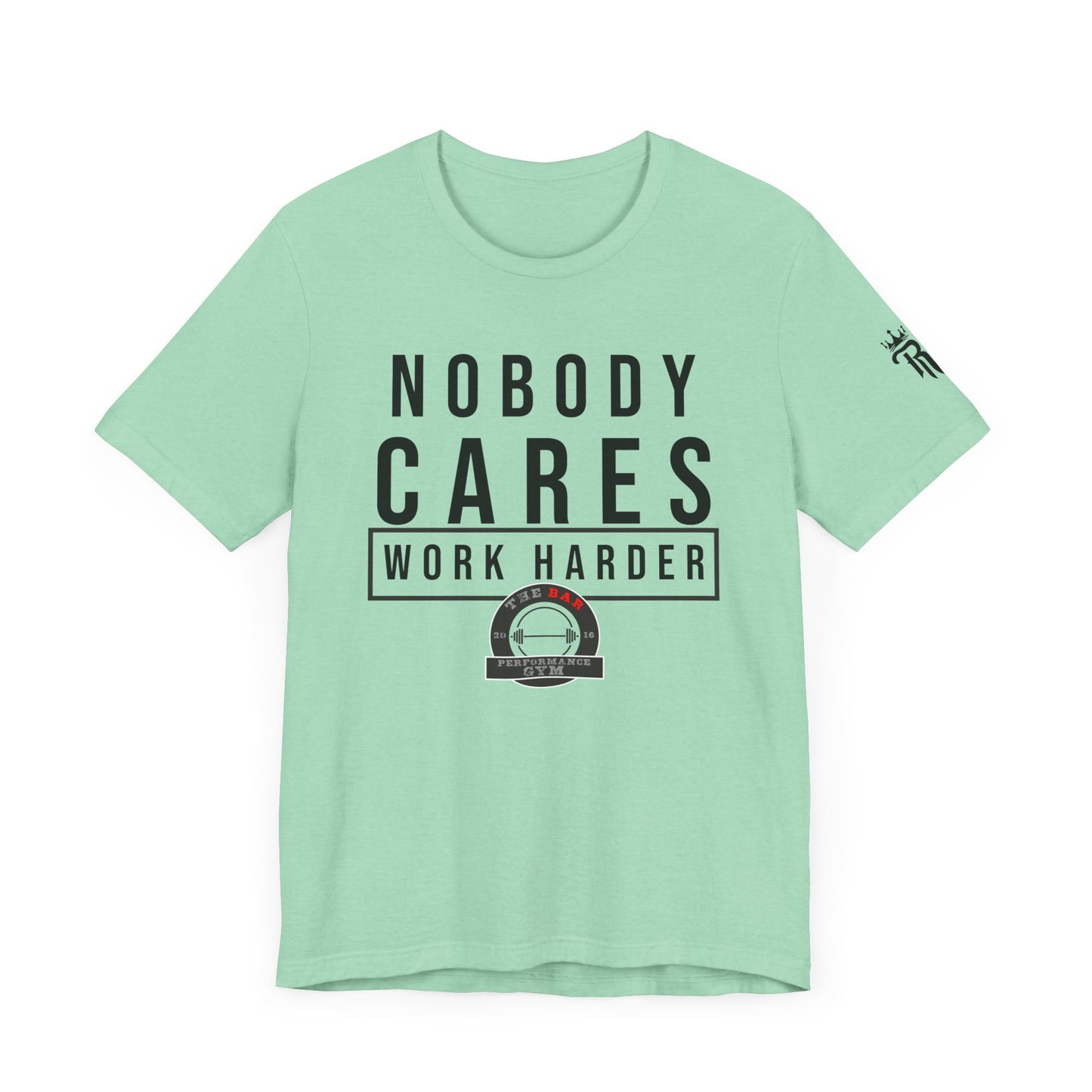 Nobody Cares Unisex Jersey Short Sleeve Tee