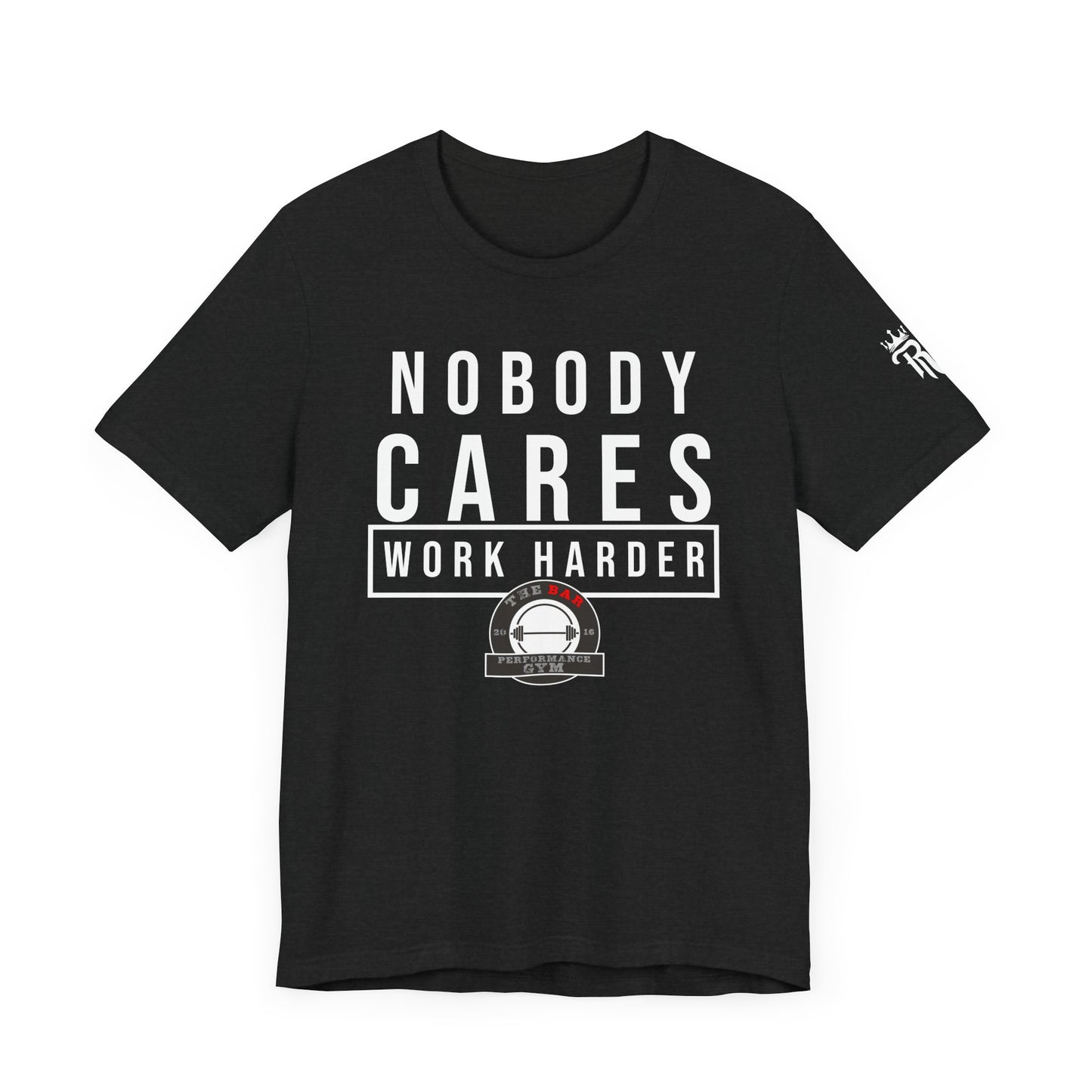 Nobody Cares Unisex Jersey Short Sleeve Tee