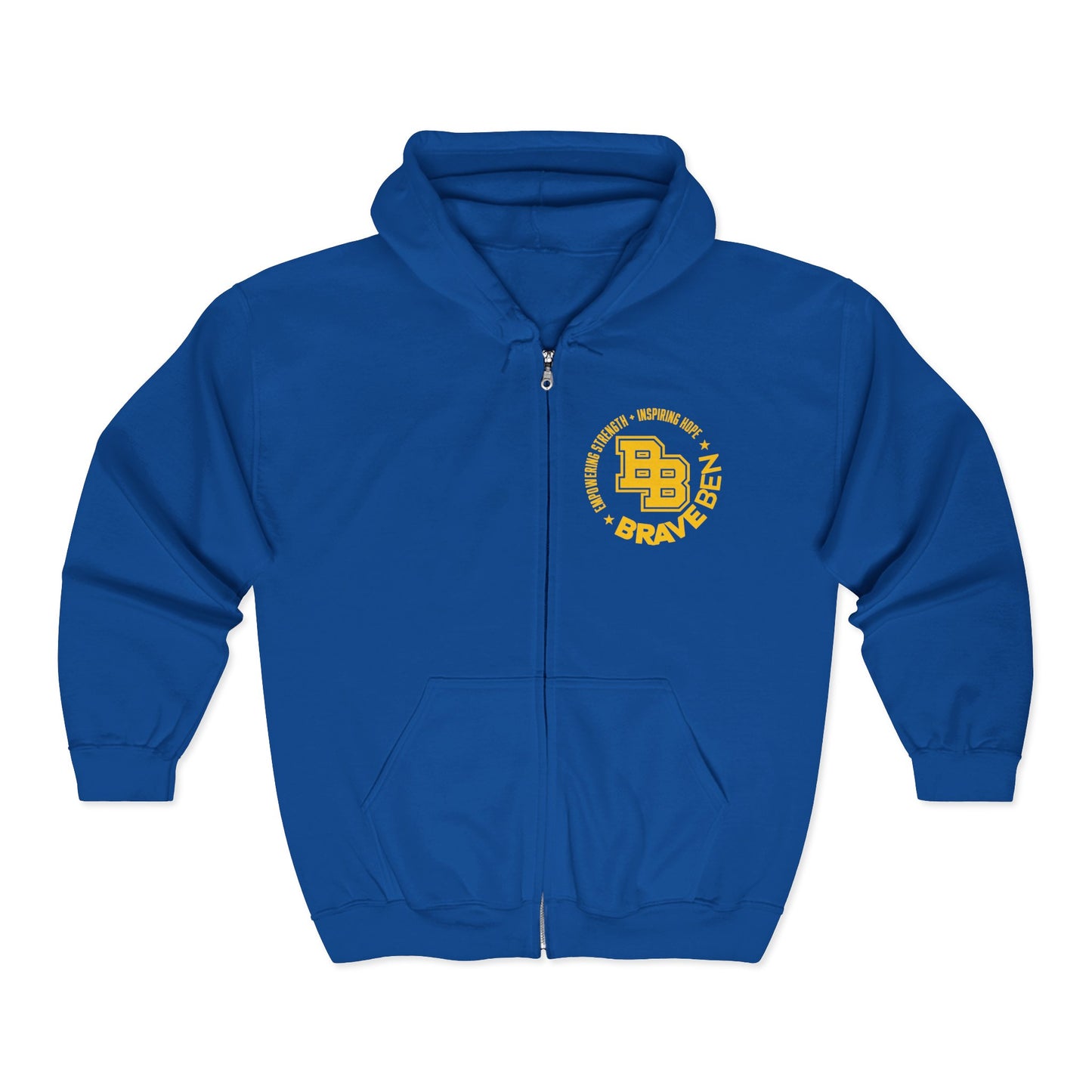 BB Inspire Unisex Zip-Up Hoodie