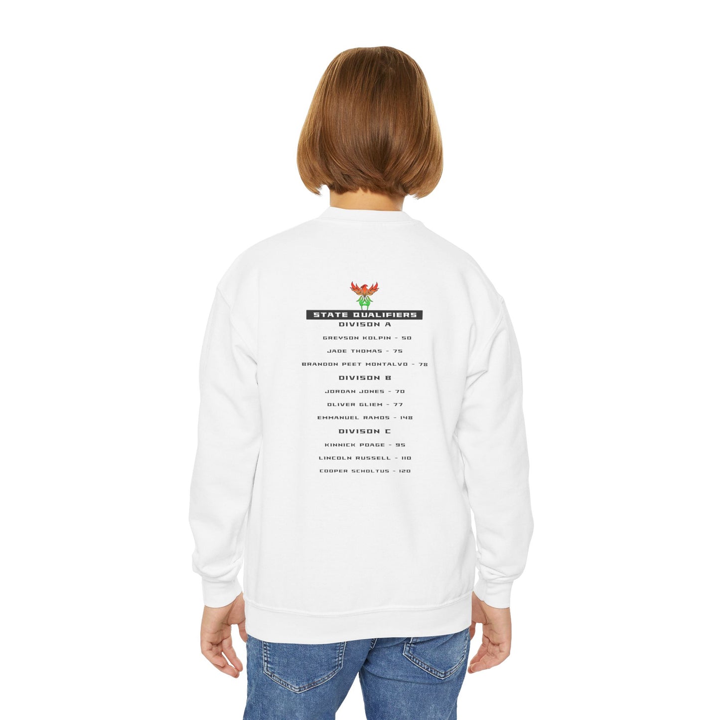 AAU State Youth Crewneck
