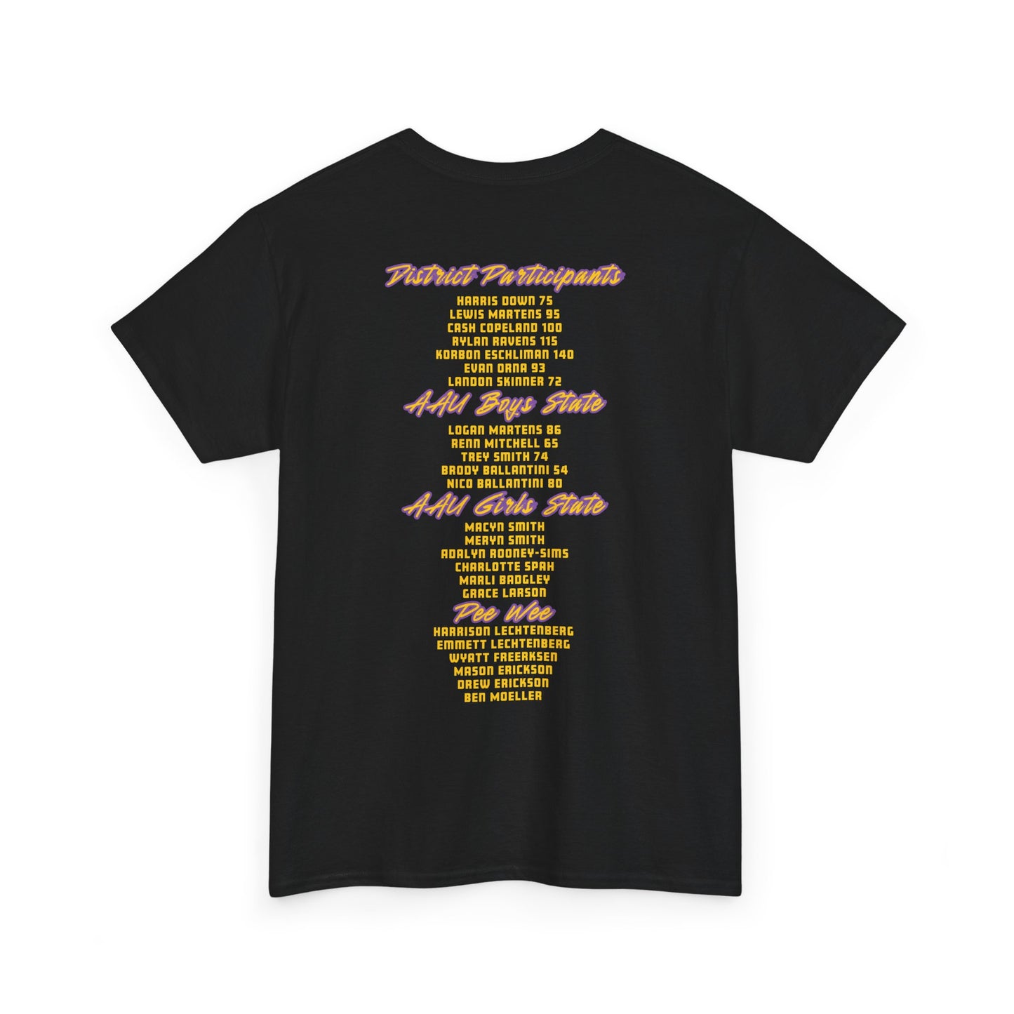 AAU State Wrestling Unisex Tee