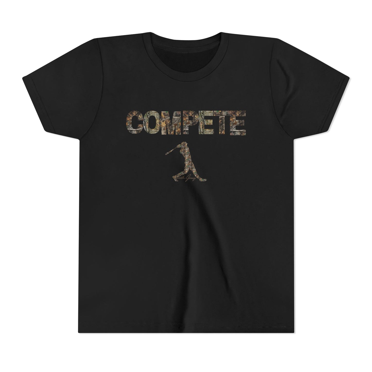 Camo Compete Youth Tee