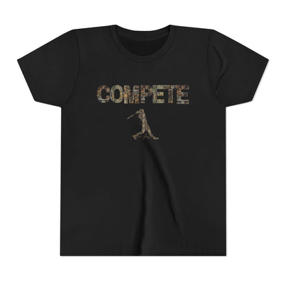 Camo Compete Youth Tee