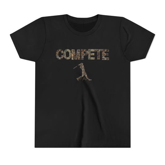 Camo Compete Youth Tee
