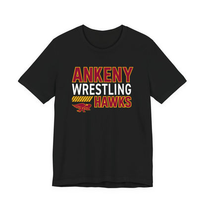 Ankeny Wrestling Hawks Unisex Tee