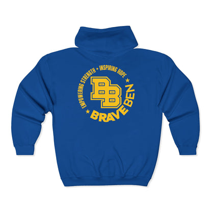 BB Inspire Unisex Zip-Up Hoodie