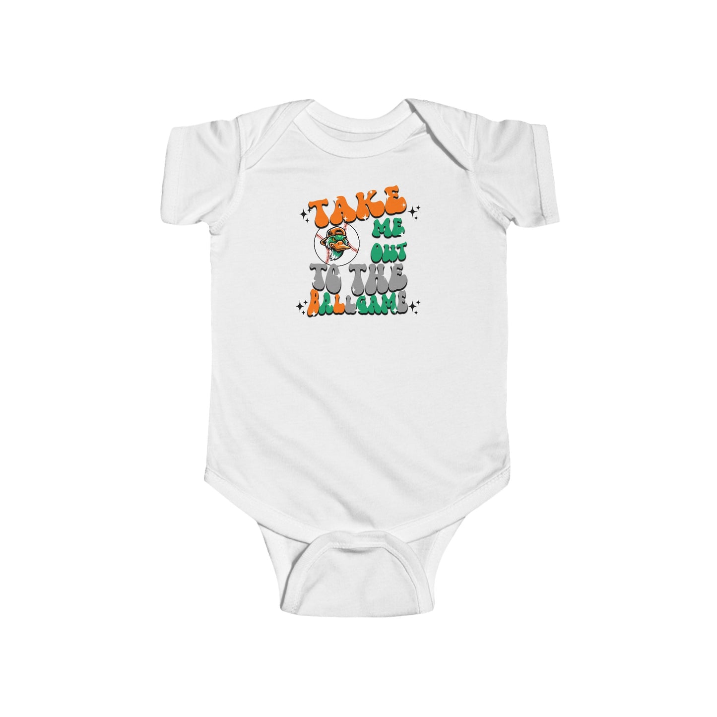 Take Me Out to the Ballgame Infant Bodysuit