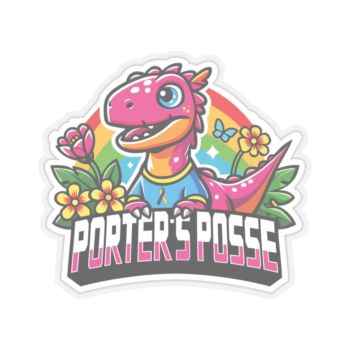 Porter's Posse Stickers