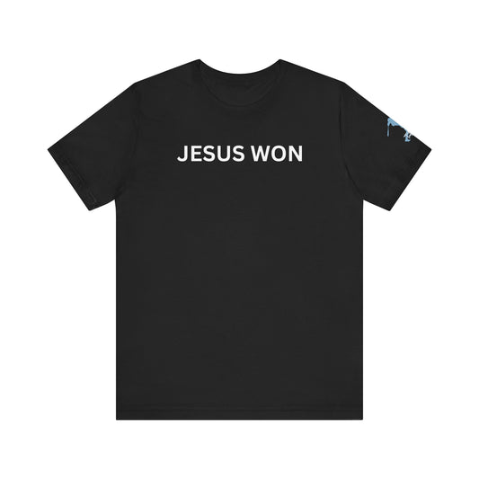 Jesus Won Unisex Tee