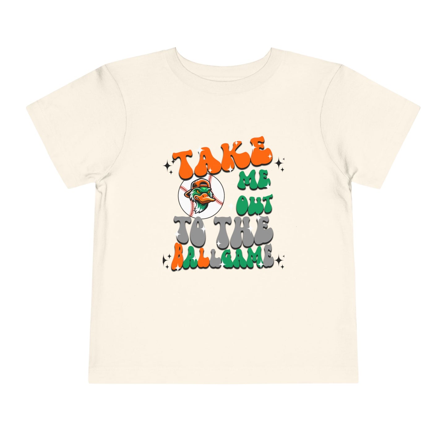 Take Me Out to the Ballgame Toddler Tee