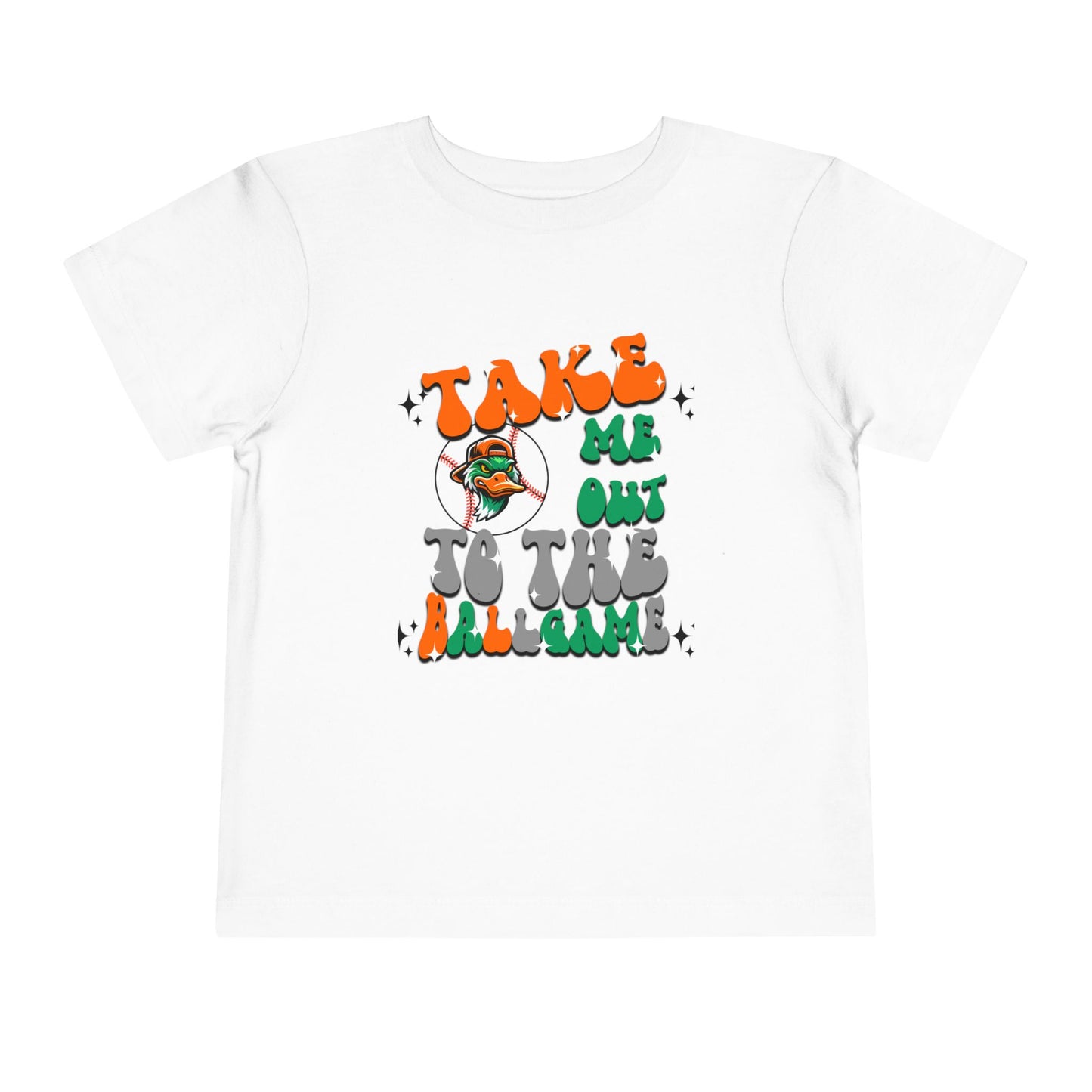 Take Me Out to the Ballgame Toddler Tee