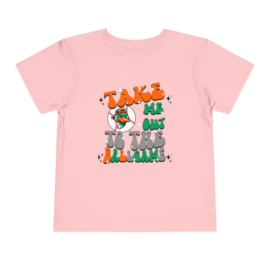 Take Me Out to the Ballgame Toddler Tee