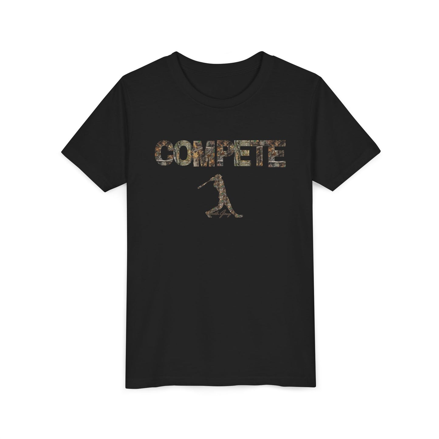 Camo Compete Youth Tee