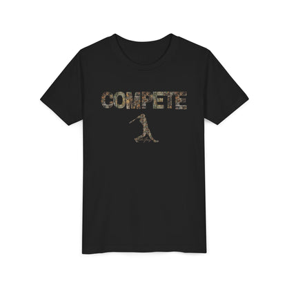 Camo Compete Youth Tee