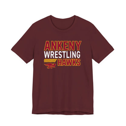 Ankeny Wrestling Hawks Unisex Tee