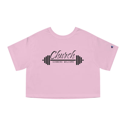 Church Women's Champion Cropped Tee