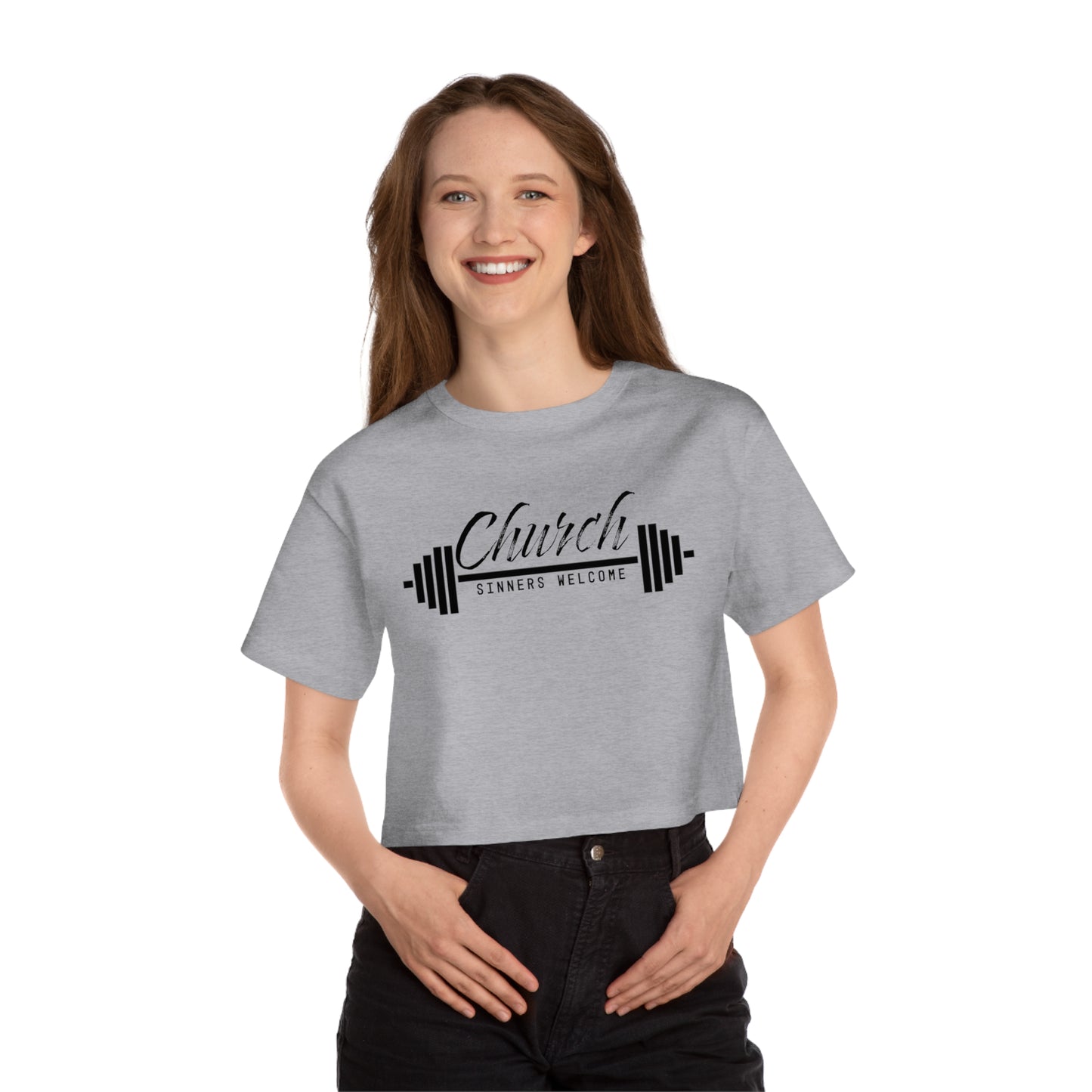 Church Women's Champion Cropped Tee