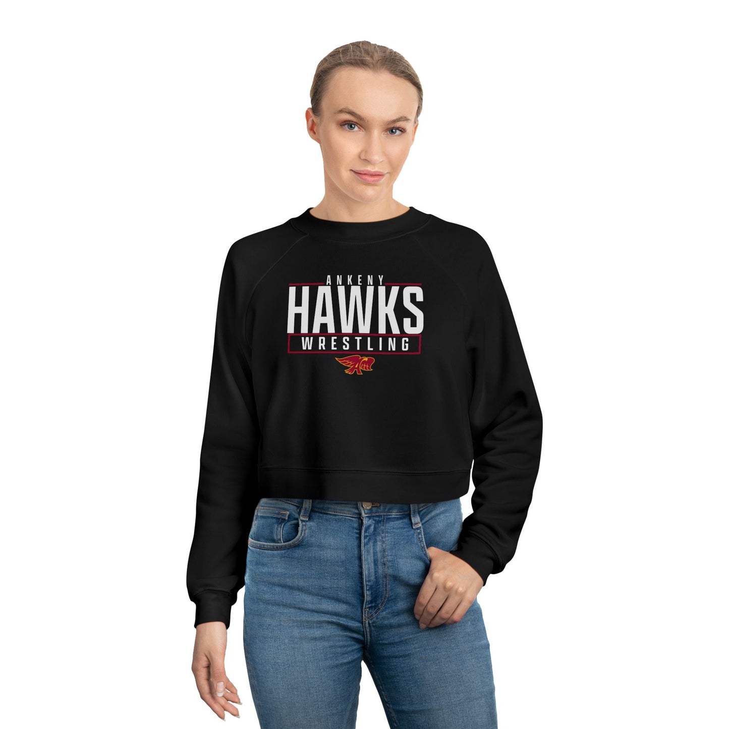 Hawks Women's Cropped Pullover