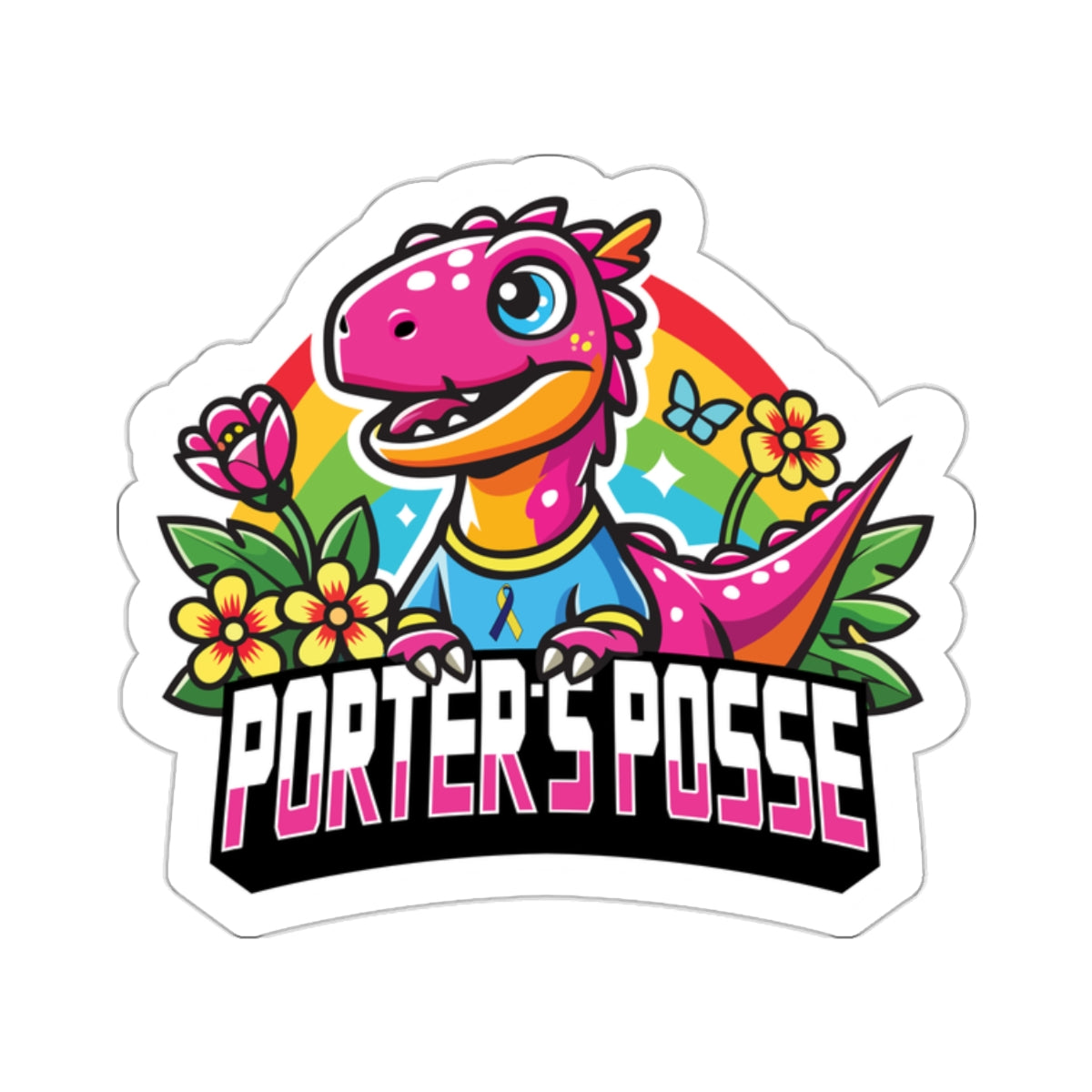 Porter's Posse Stickers