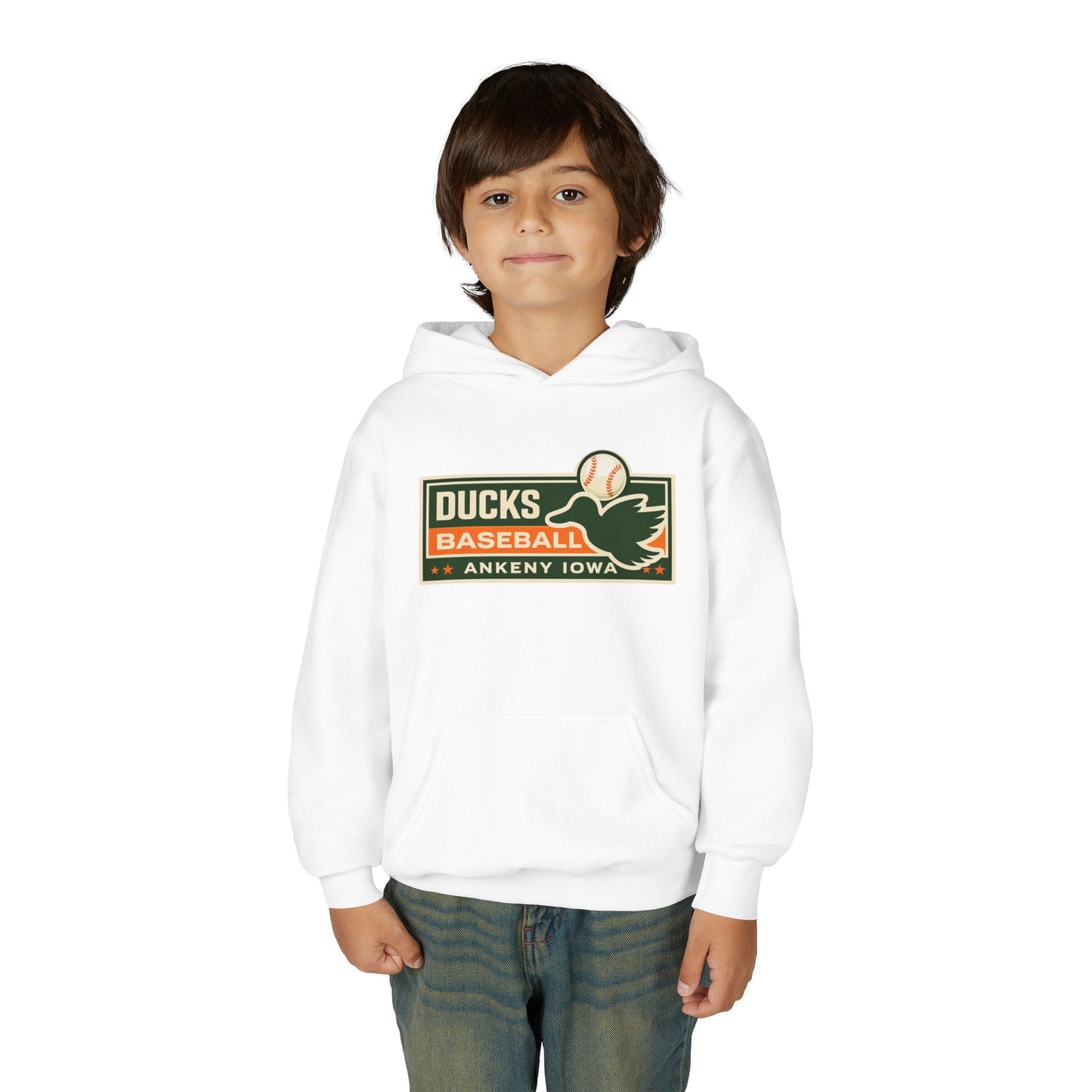 2026 Vintage Ducks Baseball Youth Hoodie