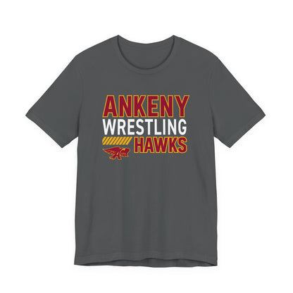 Ankeny Wrestling Hawks Unisex Tee