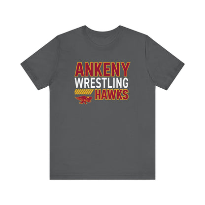 Ankeny Wrestling Hawks Unisex Tee