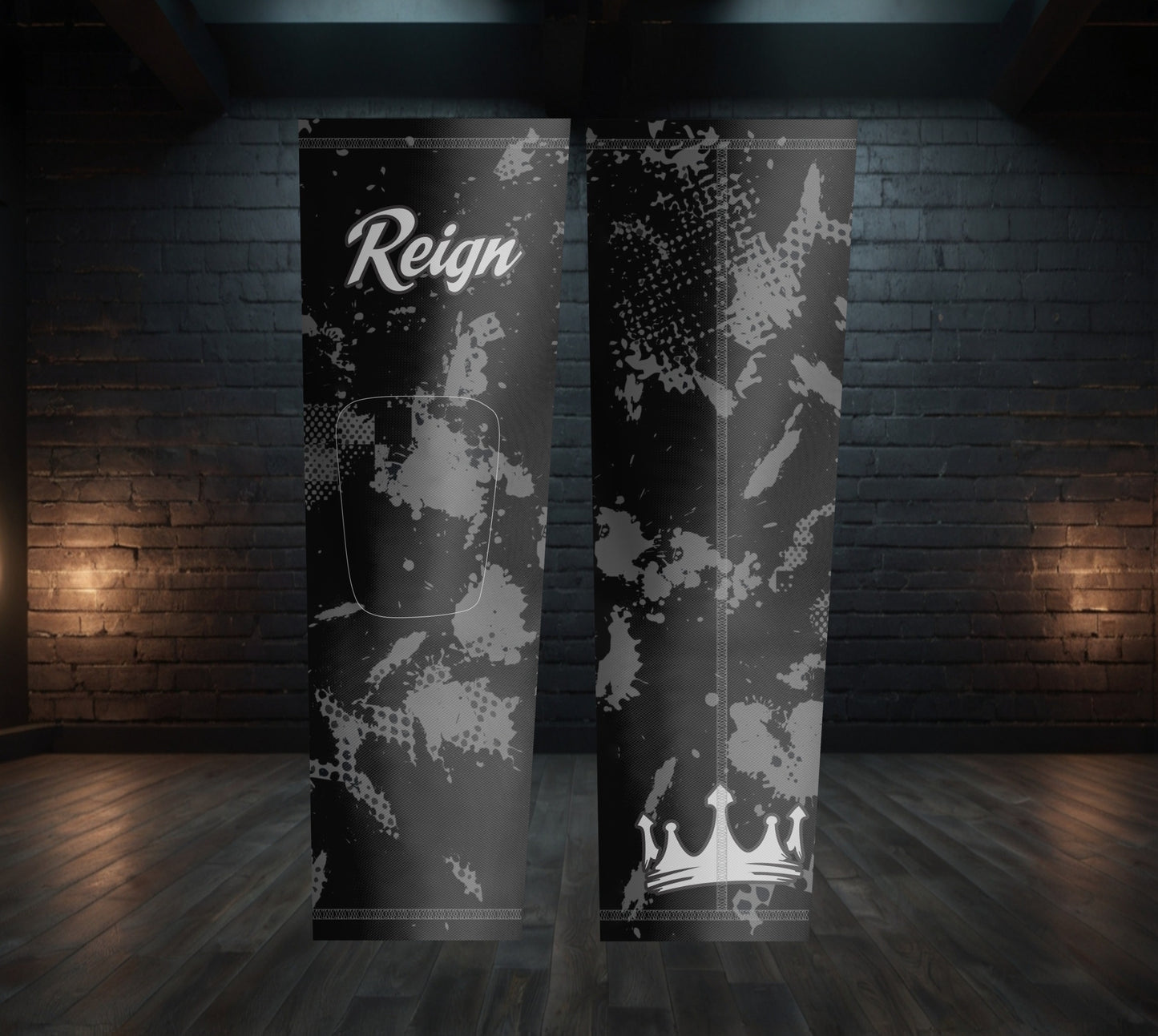 Black Camo Wrestling Leg Sleeve