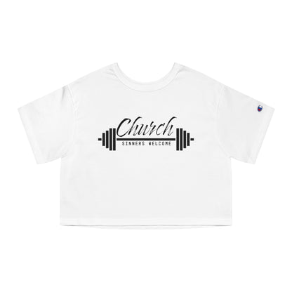 Church Women's Champion Cropped Tee