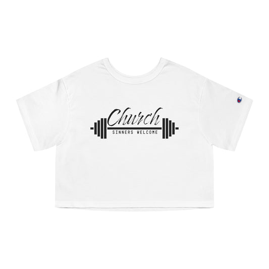 Church Women's Champion Cropped Tee