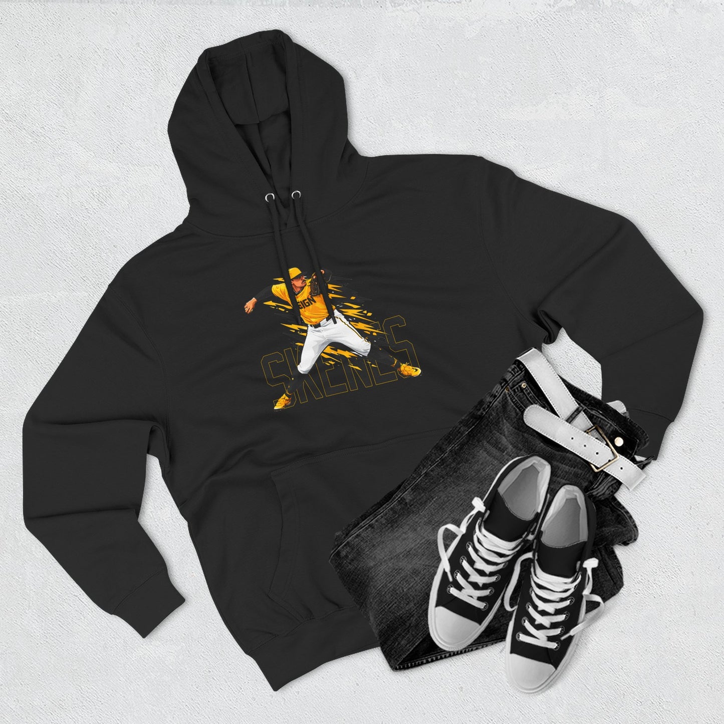 Paul Skenes Power Pitch Hoodie – Dominance on Display