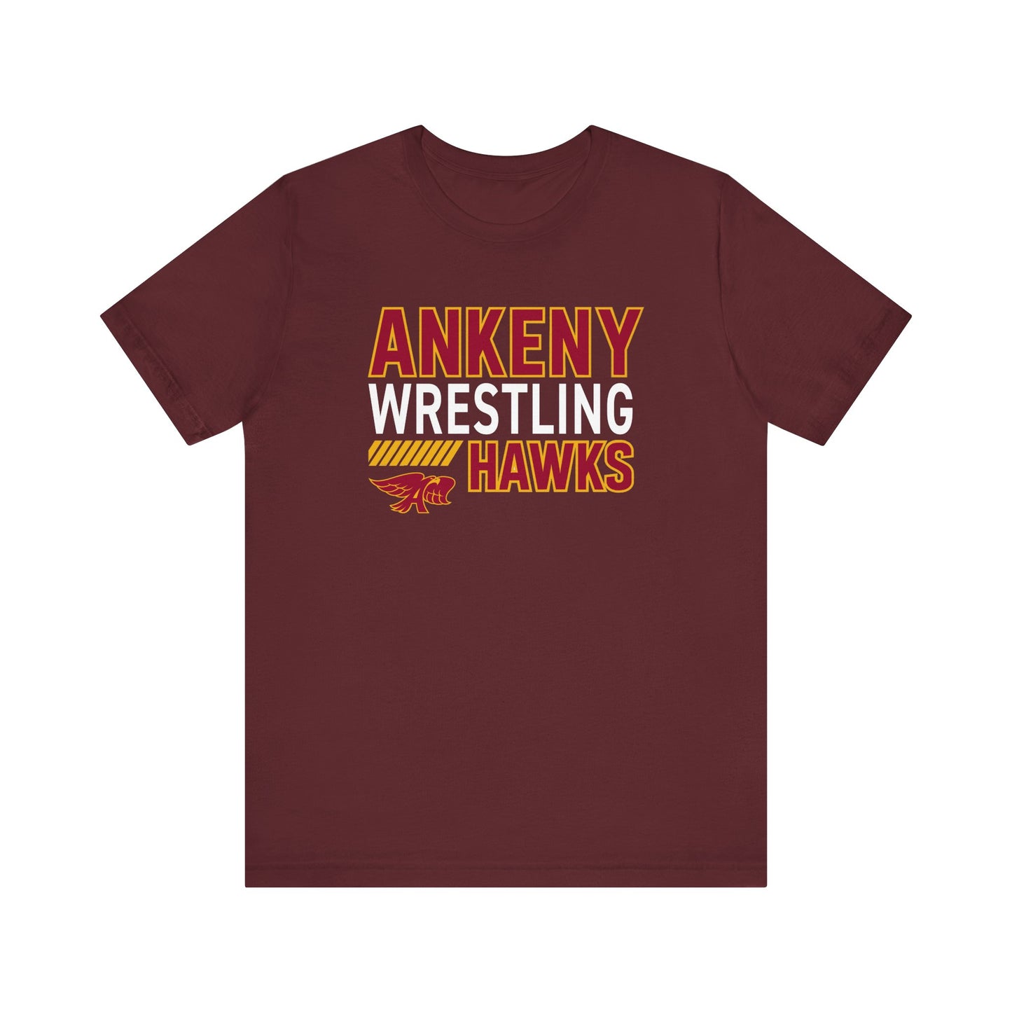 Ankeny Wrestling Hawks Unisex Tee