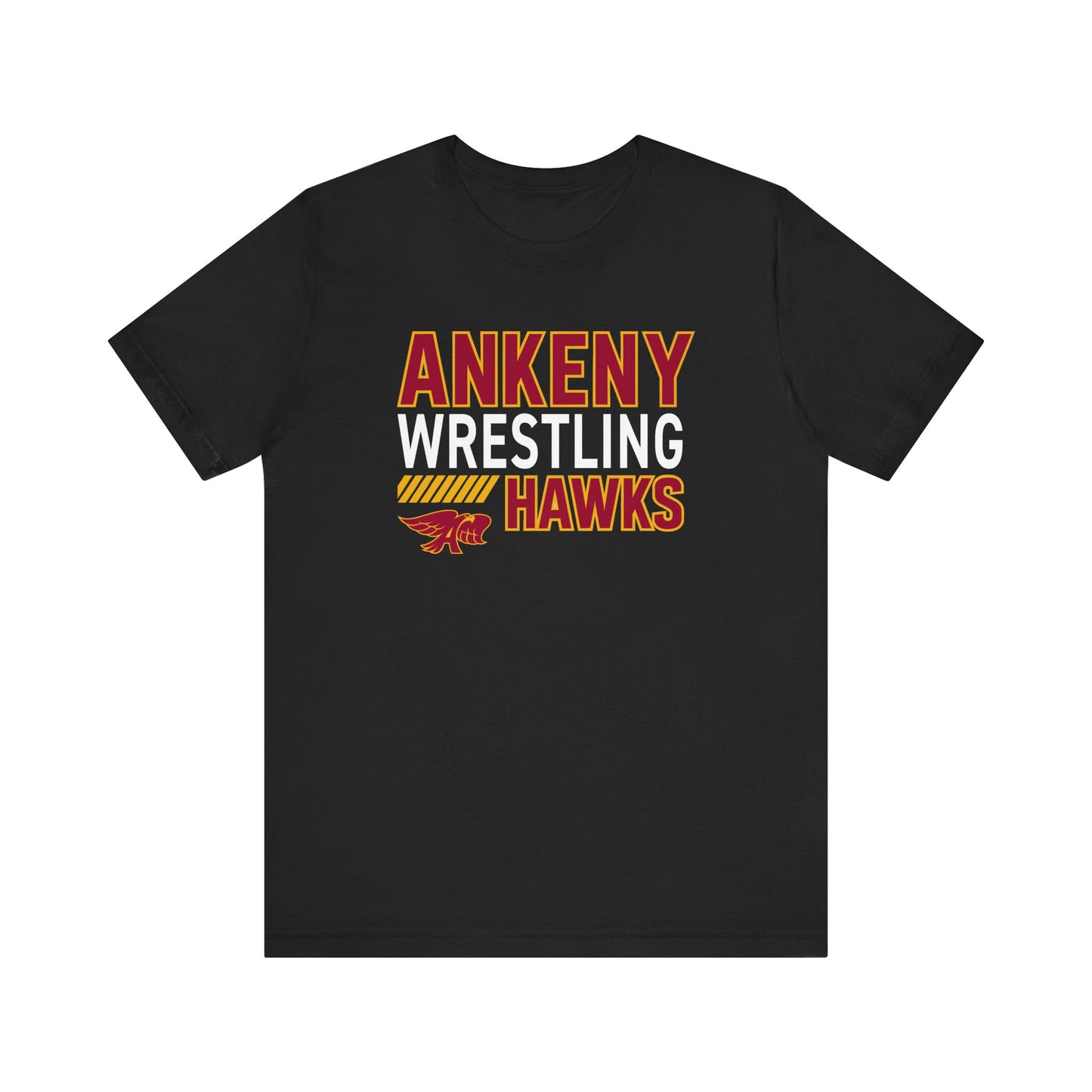 Ankeny Wrestling Hawks Unisex Tee