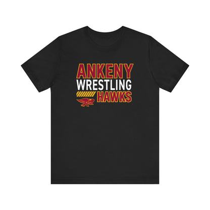 Ankeny Wrestling Hawks Unisex Tee