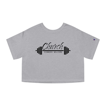 Church Women's Champion Cropped Tee