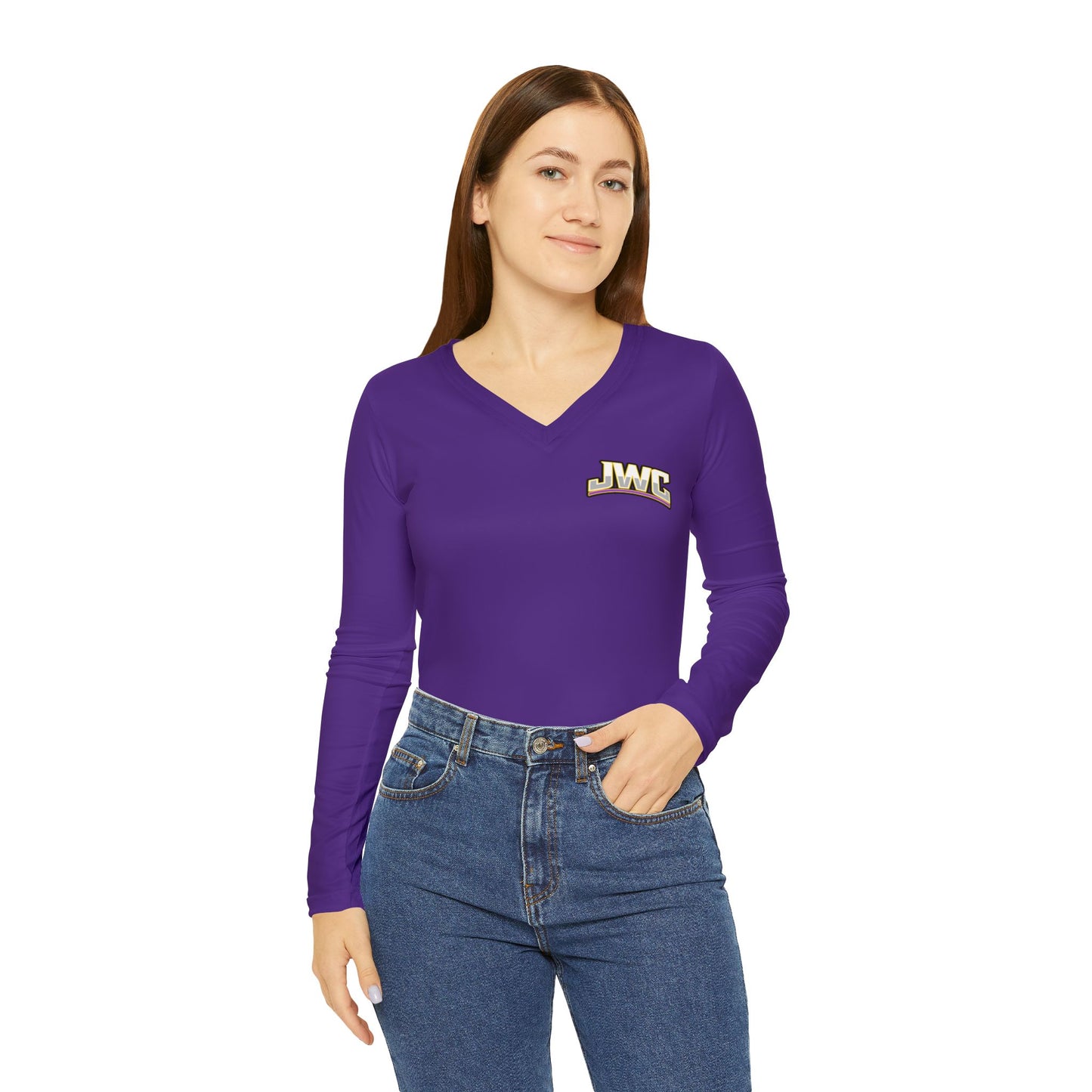 Women's Long Sleeve V-neck